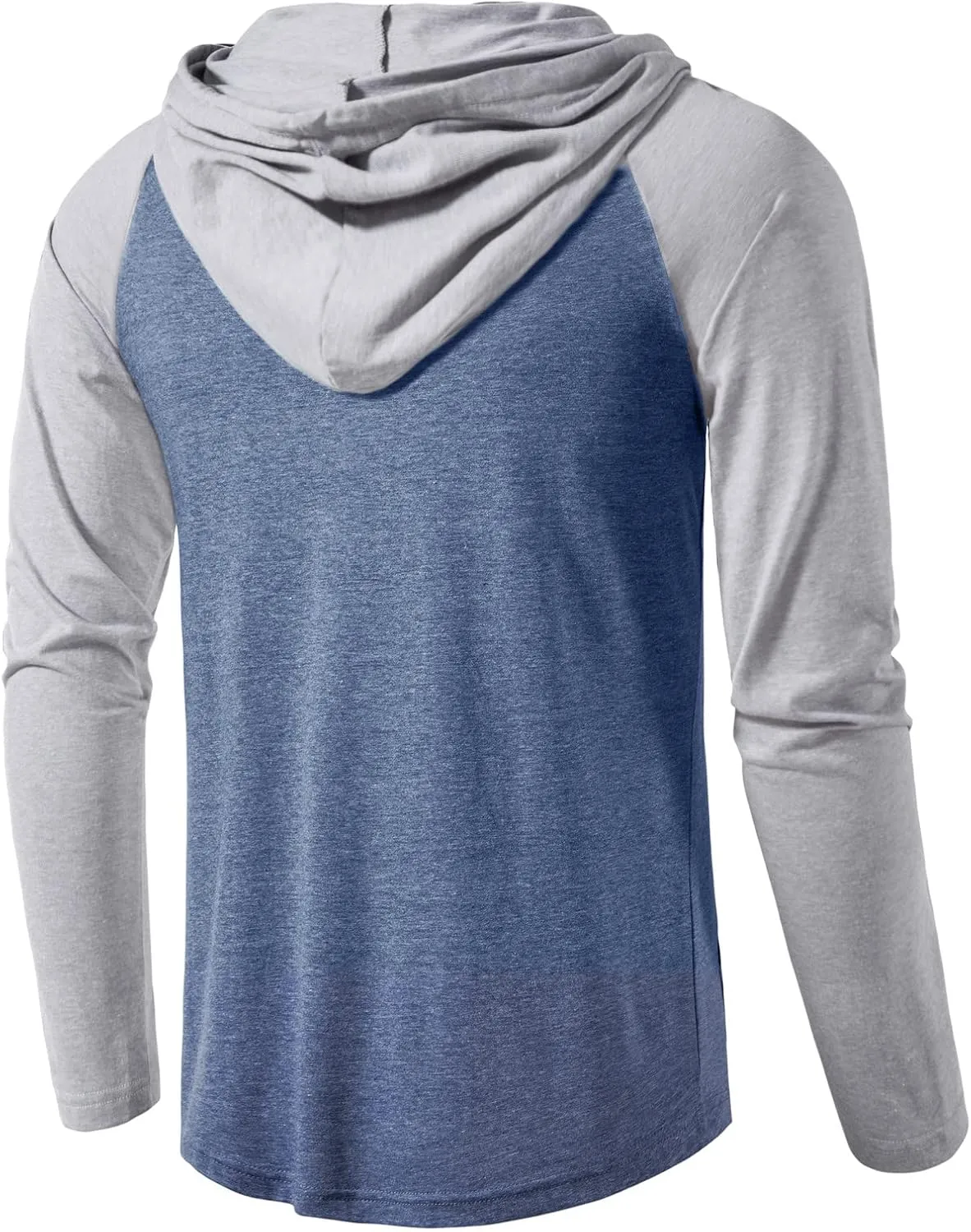 SIR7 Men's Gym Workout Active Long Sleeve Pullover Lightweight Hoodie Casual Hooded Sweatshirts