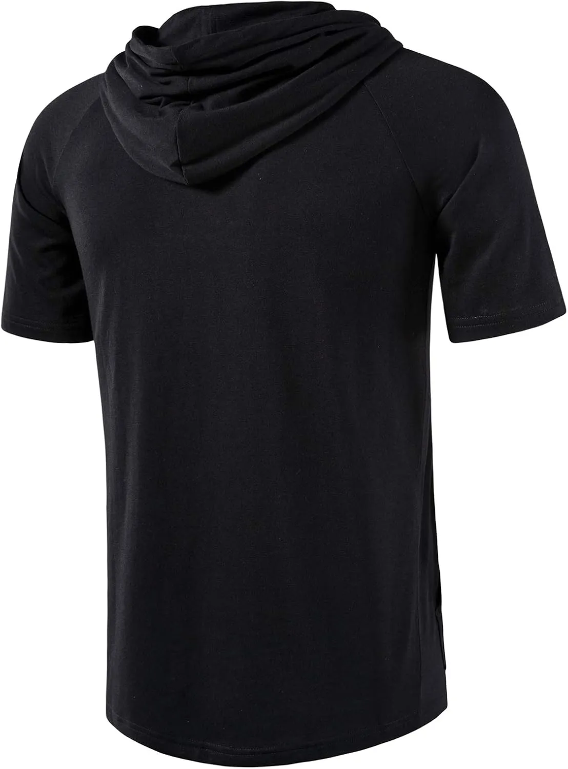 SIR7 Men's Gym Workout Active Long Sleeve Pullover Lightweight Hoodie Casual Hooded Sweatshirts