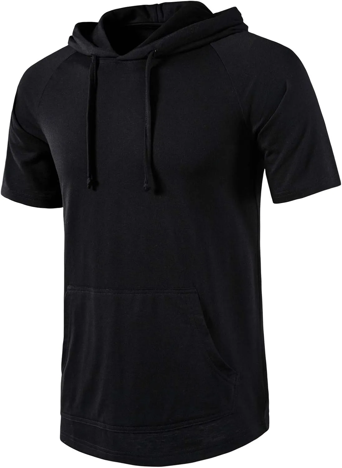 SIR7 Men's Gym Workout Active Long Sleeve Pullover Lightweight Hoodie Casual Hooded Sweatshirts