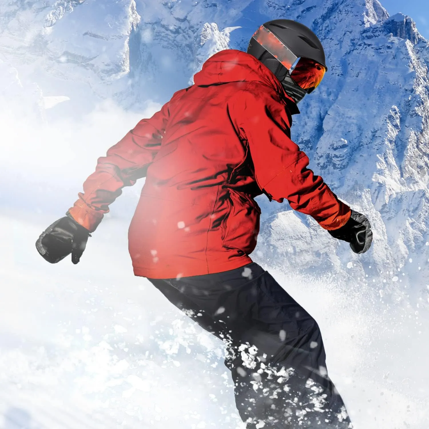 Ski Helmet - Audio Compatible and Lightweight, ASTM Standard for Men, Women and Youth