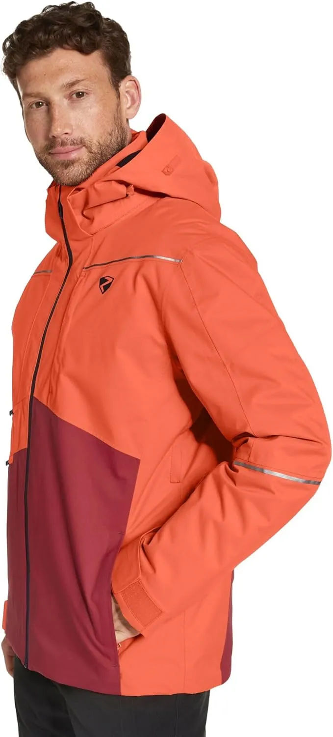 Skiwear Mens Ski Jacket TOACA Burnt Orange