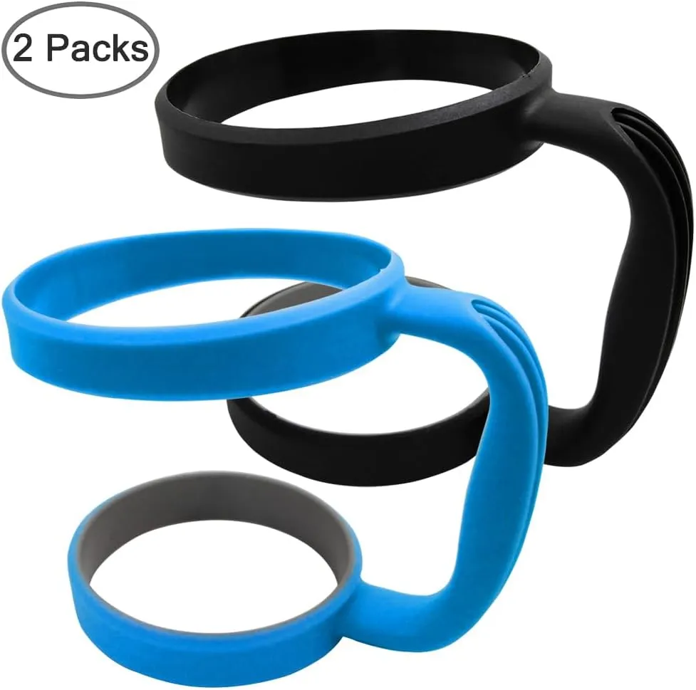 SourceTon 2-Pack Tumbler Handle for 30oz Tumblers | Compatible with YETI, Ozark Trail, SIC, Chillr, Kodiak, Boss | Anti-Slip Grip & Ergonomic Design