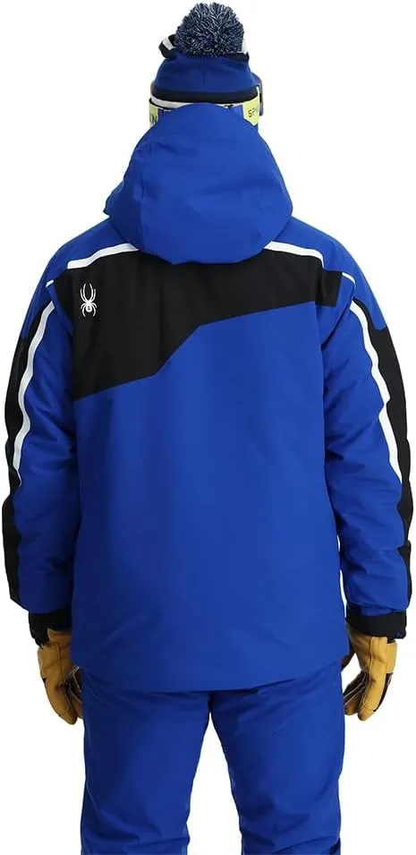 Spyder Men's Leader Insulated Hooded Ski Snow Jacket
