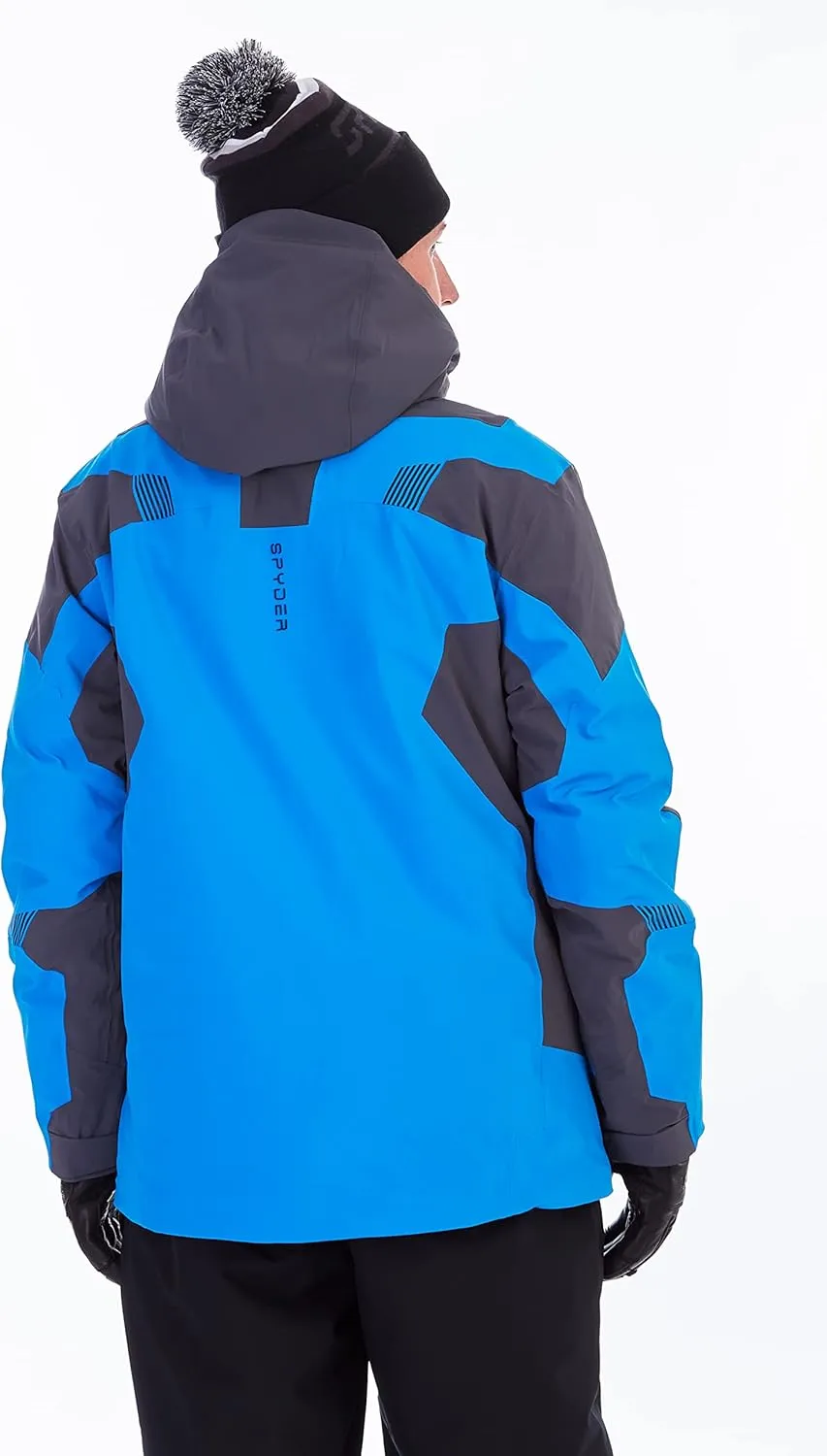 Spyder Men's Leader Insulated Hooded Ski Snow Jacket