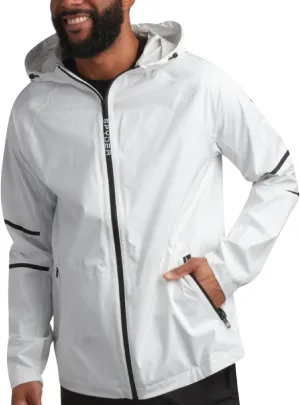 Spyder Mens Rain Jacket - Waterproof Lightweight Hooded Windbreaker, Outerwear Jacket for Golf, Hiking and Outdoor (S-XL)