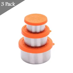 Stainless Steel and Silicone  Containers