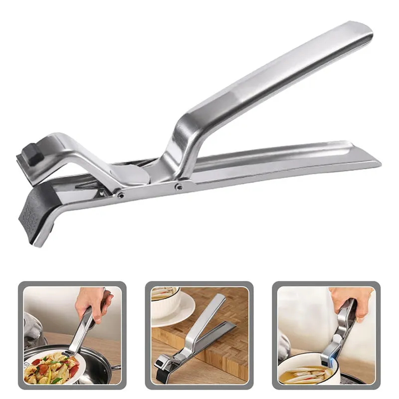 Stainless Steel Anti Scalding Hot Bowl Dish  Gripper