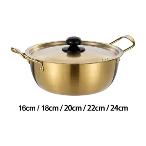 Stainless Steel Korean Ramen Noodle Pot