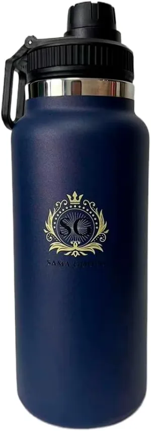 Stainless Steel Water Bottle | Leakproof, Durable & BPA-Free | Double-Wall Insulation for Hot & Cold Drinks | Wide Mouth, Perfect for Travel & Workouts