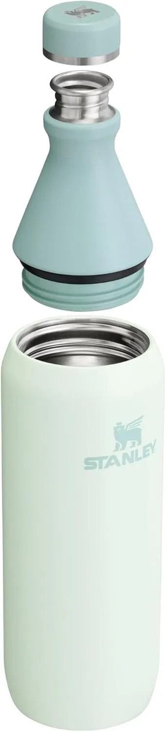 STANLEY All Day Slim Bottle 20-34 OZ | Twist off Lid with Leakproof Seal | Slim Design for Travel & Gym | Insulated Stainless Steel | BPA-Free