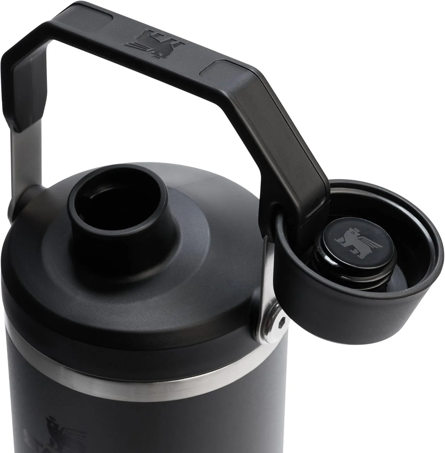 Stanley IceFlow 2.0 Fast Flow Tumbler with Handle 40 oz | Twist On Angled Spout Lid | Leakproof Water Bottle | Insulated Stainless Steel | BPA-Free | Black 2.0
