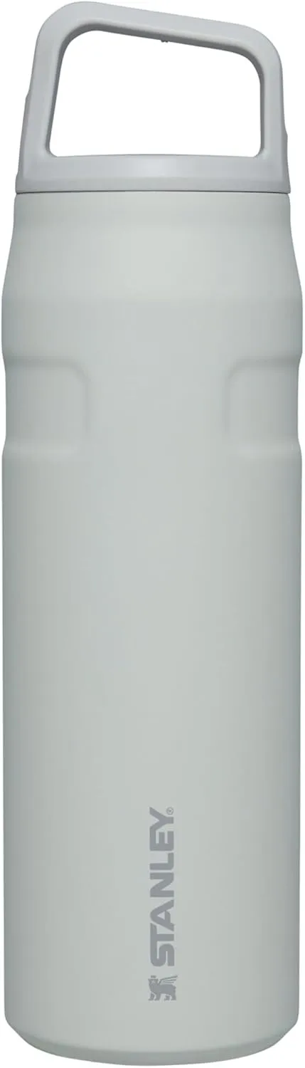 Stanley IceFlow Cap and Carry Water Bottle | Wide Mouth Twist Lid | Lightweight & Leakproof for Travel & Sports | Insulated Stainless Steel | BPA-Free