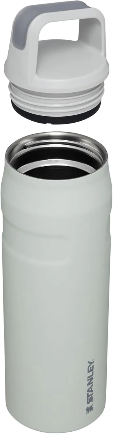 Stanley IceFlow Cap and Carry Water Bottle | Wide Mouth Twist Lid | Lightweight & Leakproof for Travel & Sports | Insulated Stainless Steel | BPA-Free