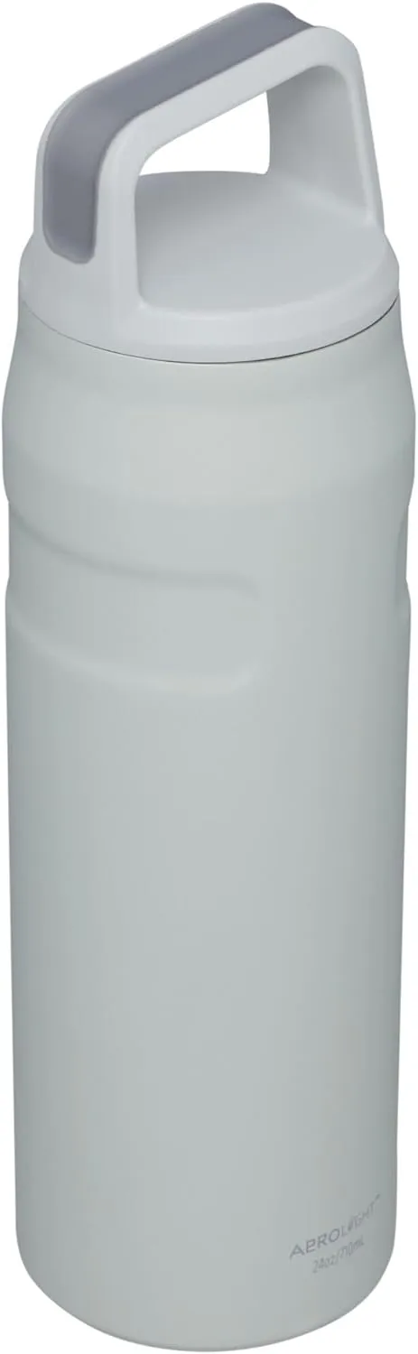 Stanley IceFlow Cap and Carry Water Bottle | Wide Mouth Twist Lid | Lightweight & Leakproof for Travel & Sports | Insulated Stainless Steel | BPA-Free