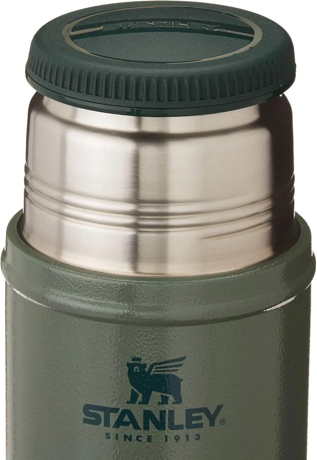 STANLEY Vacuum Insulated Large Food Jar, 18/8 Stainless Steel Food Jar for Cold and Hot Food, Soup Thermos with Leak Proof Lid Doubles as Cup, Wide Mouth Food Thermos