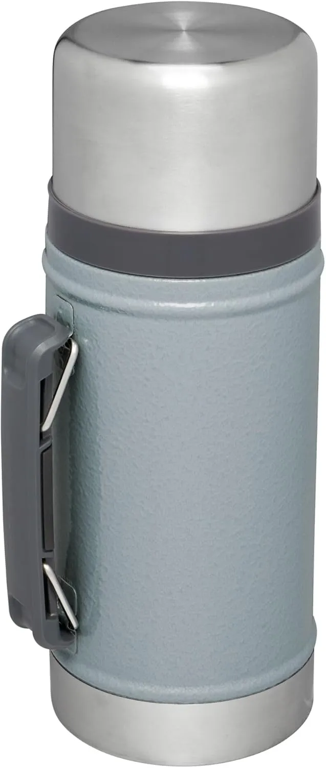 STANLEY Vacuum Insulated Large Food Jar, 18/8 Stainless Steel Food Jar for Cold and Hot Food, Soup Thermos with Leak Proof Lid Doubles as Cup, Wide Mouth Food Thermos