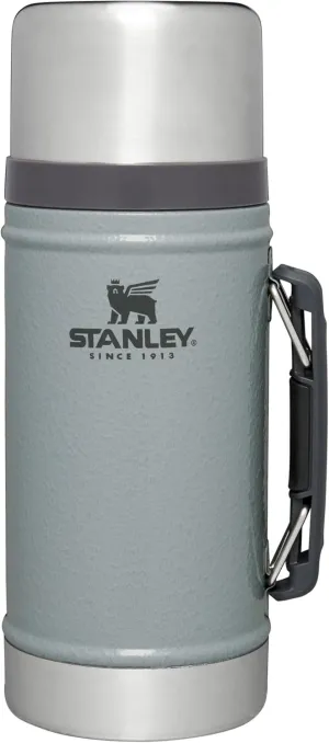 STANLEY Vacuum Insulated Large Food Jar, 18/8 Stainless Steel Food Jar for Cold and Hot Food, Soup Thermos with Leak Proof Lid Doubles as Cup, Wide Mouth Food Thermos