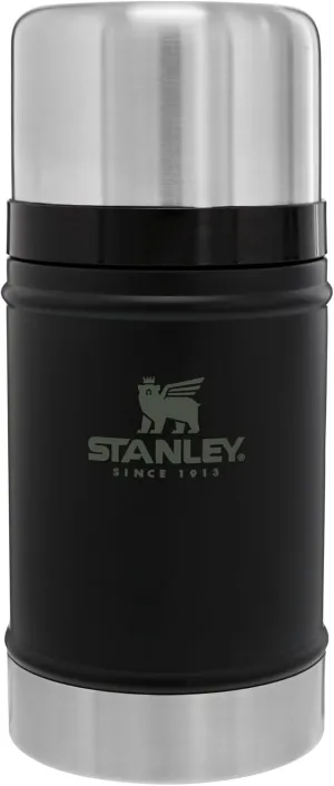 STANLEY Vacuum Insulated Large Food Jar, 18/8 Stainless Steel Food Jar for Cold and Hot Food, Soup Thermos with Leak Proof Lid Doubles as Cup, Wide Mouth Food Thermos