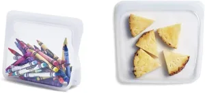 Stasher Reusable Silicone Storage Bags (Mini, Clear) and (Sandwich, Clear)