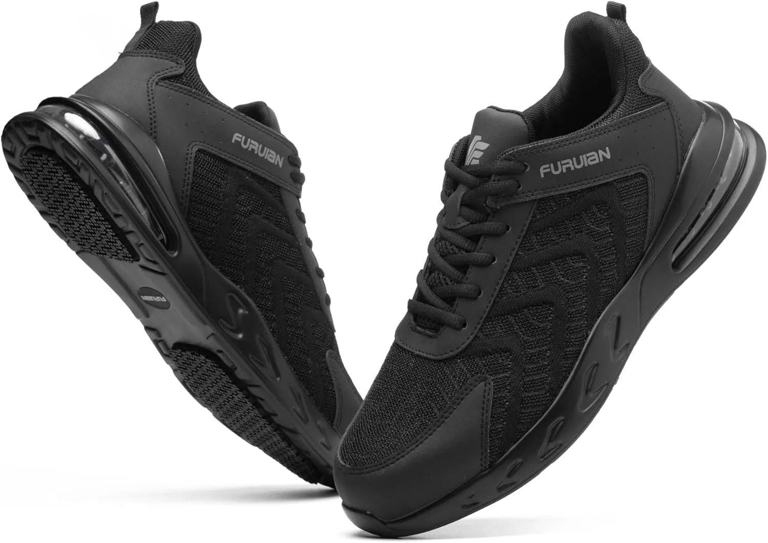 Steel Toe Shoes for Men Women Lightweight Cushion Sneakers Slip Resistant Safety Work Shoes Indestructible Sneakers