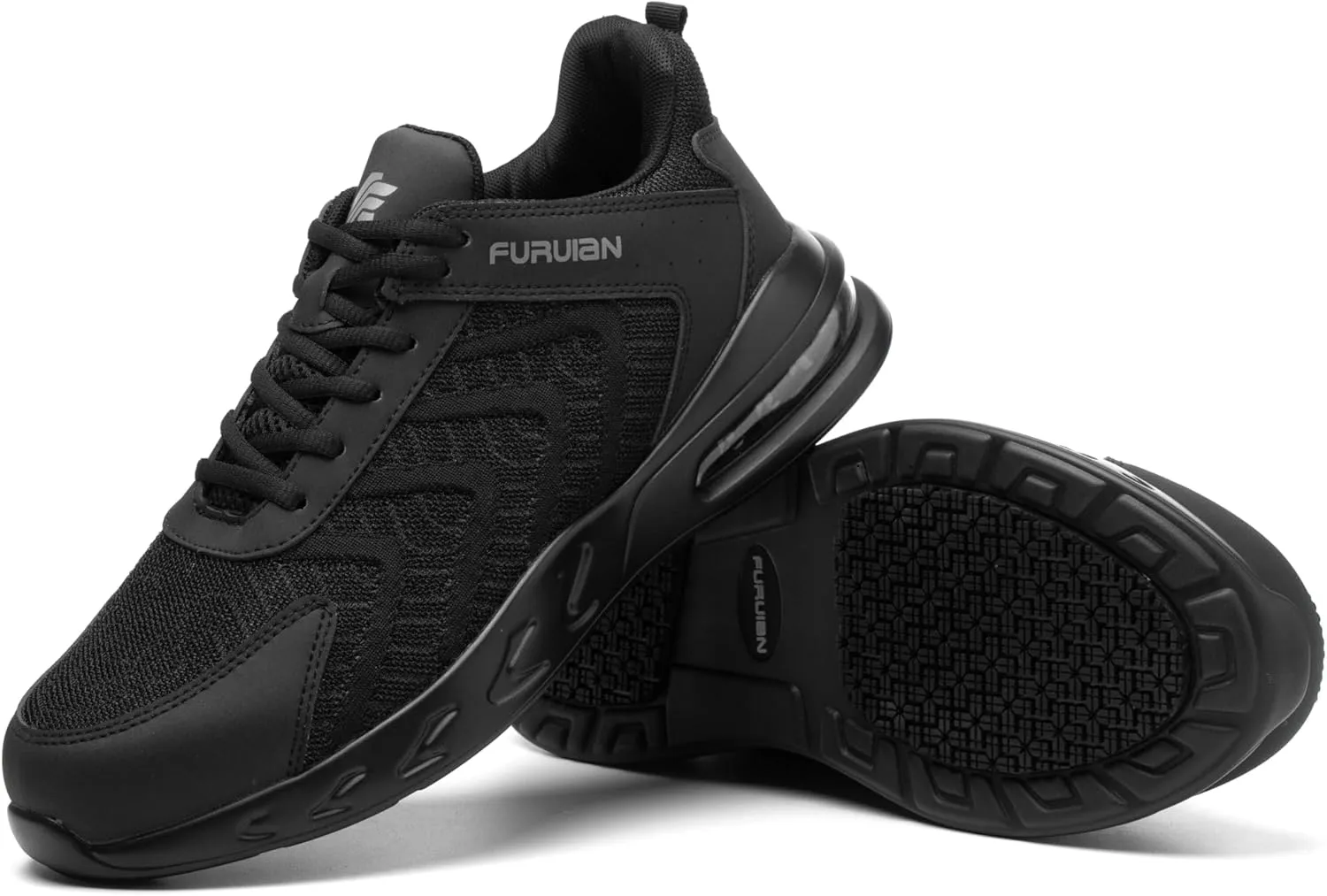 Steel Toe Shoes for Men Women Lightweight Cushion Sneakers Slip Resistant Safety Work Shoes Indestructible Sneakers