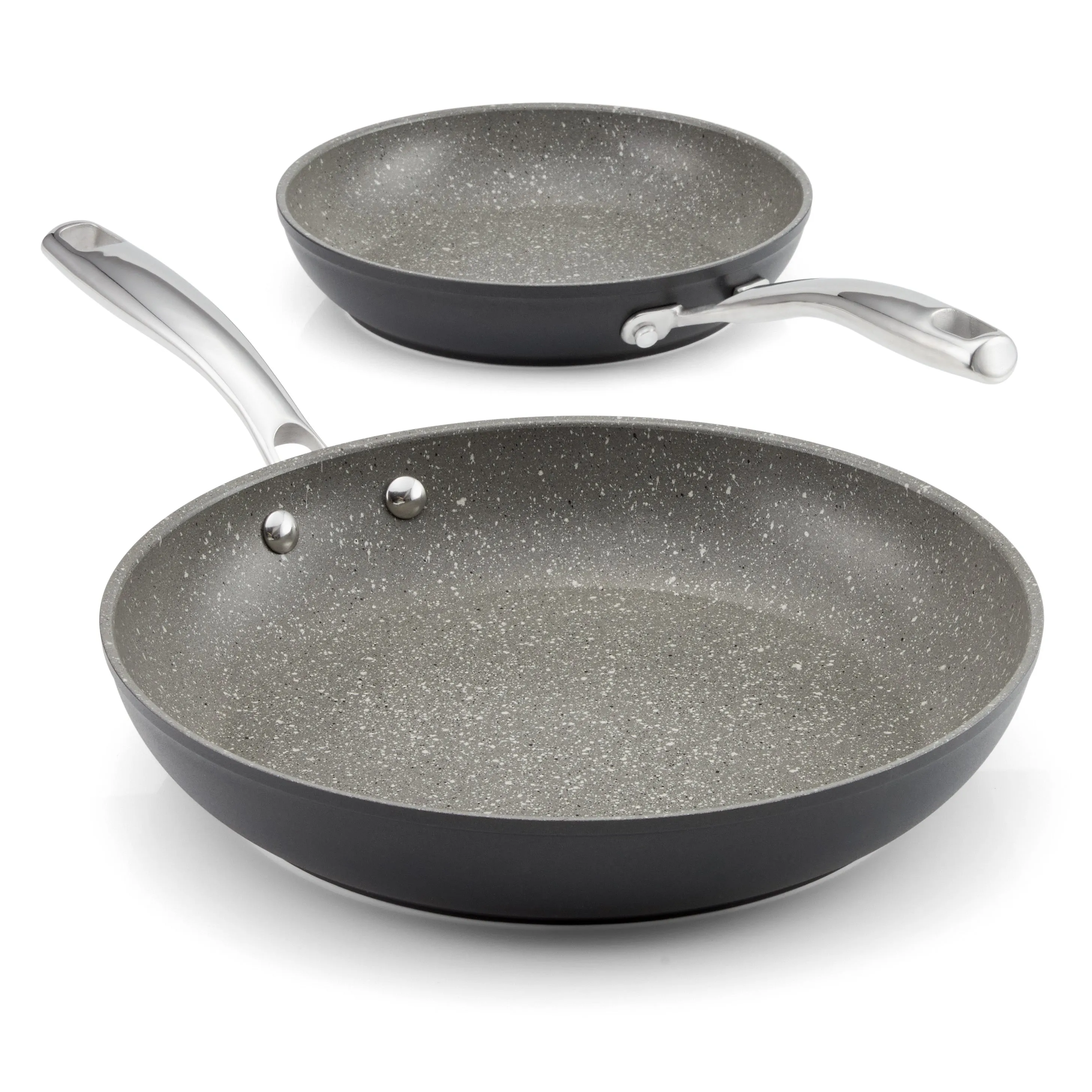 STELLAR <BR>
Rocktanium, 2 piece Frypan set 20cm & 28Ccm, non stick <BR>