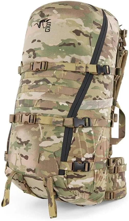 Stone Glacier R3 3300 Pack with R3 Frame, MultiCam, 3300 cu in, 500 D Cordura, Defense Personnel Backpack, Lightweight, Modular Design (50093-MC-M)