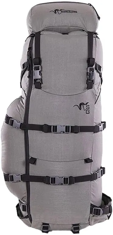 Stone Glacier Sky Archer 6400 Backpack with Xcurve Frame, 6400 2500 Cubic Inches, Foliage, Small, Weatherproof, Hydration Compatible, Internal Spotting Scope Pocket (50076-FG-S)
