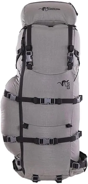 Stone Glacier Sky Archer 6400 Backpack with Xcurve Frame, 6400 2500 Cubic Inches, Foliage, Small, Weatherproof, Hydration Compatible, Internal Spotting Scope Pocket (50076-FG-S)