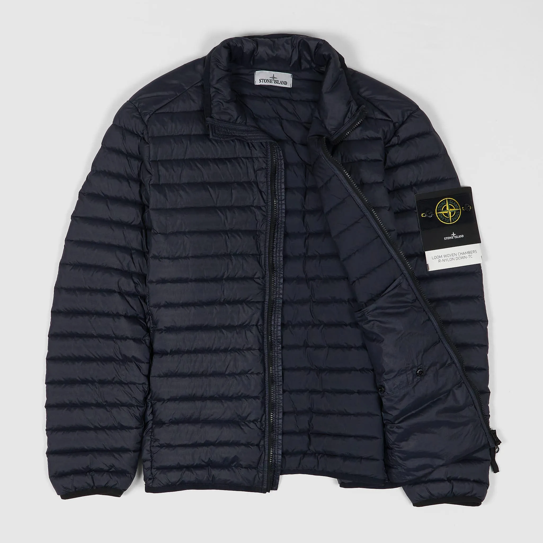Stone Island Loom Woven Chambers R-Nylon Down TC Jacket