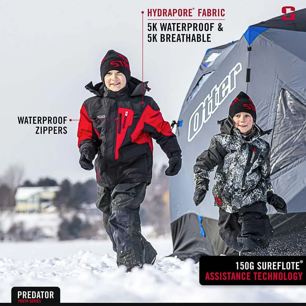 Striker Youth Predator Cold Weather Windproof Water-Resistant Breathable Outdoor Jacket with Sureflote Flotation Technology