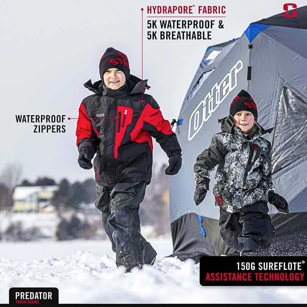 Striker Youth Predator Cold Weather Windproof Water-Resistant Breathable Outdoor Jacket with Sureflote Flotation Technology
