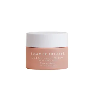 Summer Fridays Cloud Dew Gel Cream Moisturizer Mini - Lightweight Face Moisturizer with Hyaluronic Acid   Ceramides for Skin Plumping Hydration and Glowing Skin (0.5 Fl Oz)