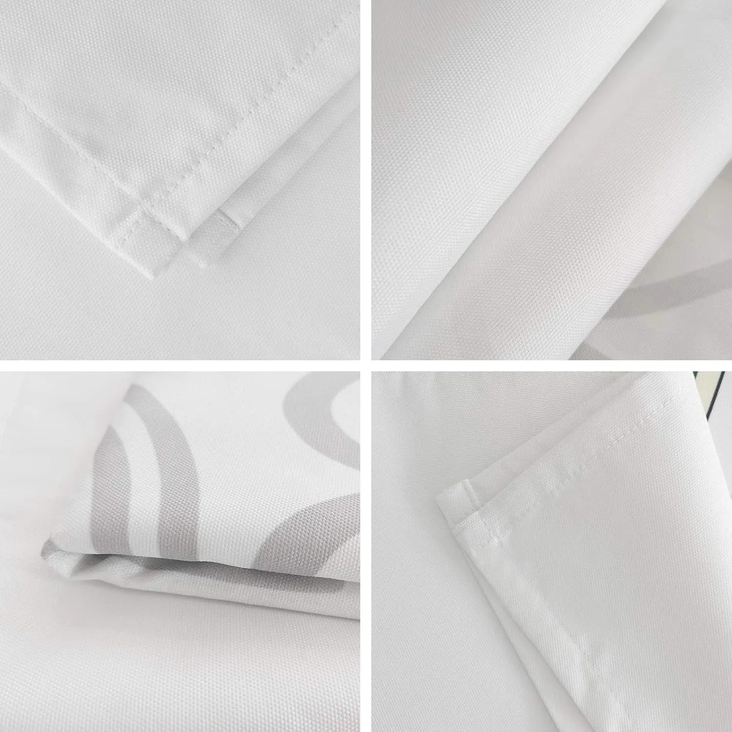 Summer Table Runners 48 Inches Long Beach Sky Slippers Table Runner for Family Dinner/Wedding/Outdoor Indoor Party, Cotton-Polyester Blend Dresser Scarf Table Decorations