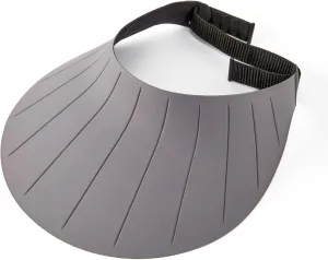 Sun Visor Hat for Women & Men 4" Wide Brim Golf Beach Simplicity Foldable Roll-up Ponytail Hat with Hook & Loop Closure