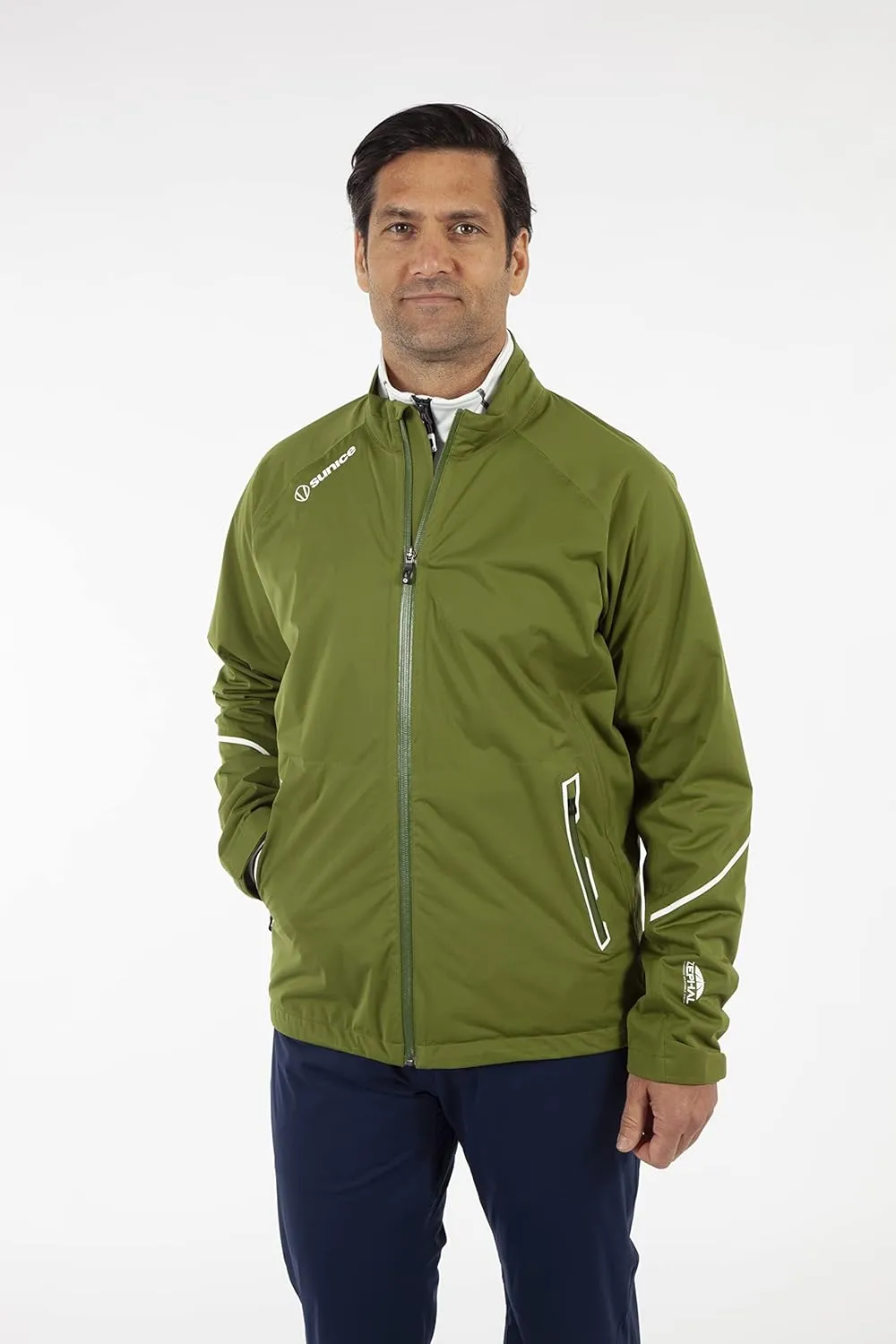 Sunice Performance Apparel - Jay Men’s Waterproof Breathable Ultra Lightweight Hyper 4-Way Stretch Performance Jacket