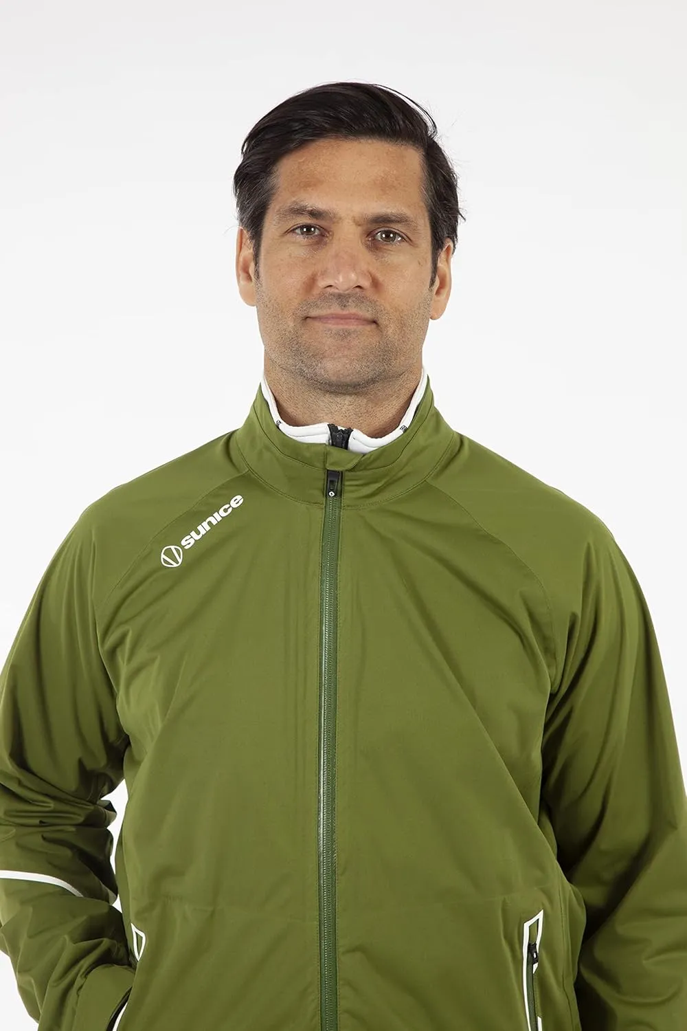 Sunice Performance Apparel - Jay Men’s Waterproof Breathable Ultra Lightweight Hyper 4-Way Stretch Performance Jacket