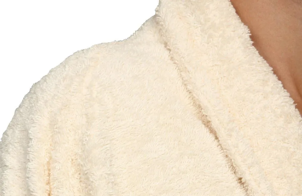 Superior Cotton Unisex Terry Robe, Soft And Absorbent Robes For Men And Women, Bathroom Accessories