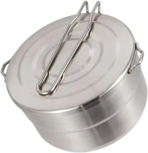 SUPVOX Backpacking Cookware Lightweight Hiking Pot Camping Cooking Set Folding Handle for Tarp Camping Hiking and Outdoor Adventures