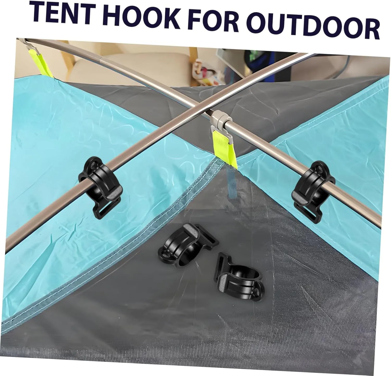 SUPVOX Outdoor Tent Hook Camping Accessories Hooks Outdoor Camping Tent Camping Tents Camping Tent Pole Hook