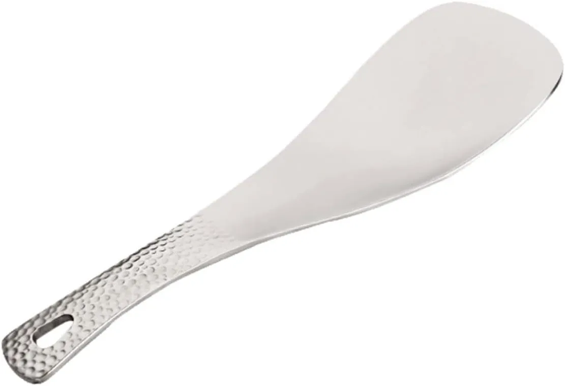 SUPVOX Pure Titanium Rice Spoon for Camping Cutlery Set Cookware Picnic Tableware