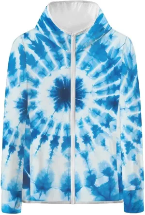 Swim Shirts Sunscreen Clothes Women's Athletic Jackets Thin Breathable Sun Protection Hooded Sport Coat S-2XL