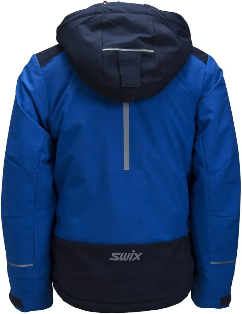 Swix Junior Rookie Windproof Waterproof Breathable Insulated Hooded Ski Jacket