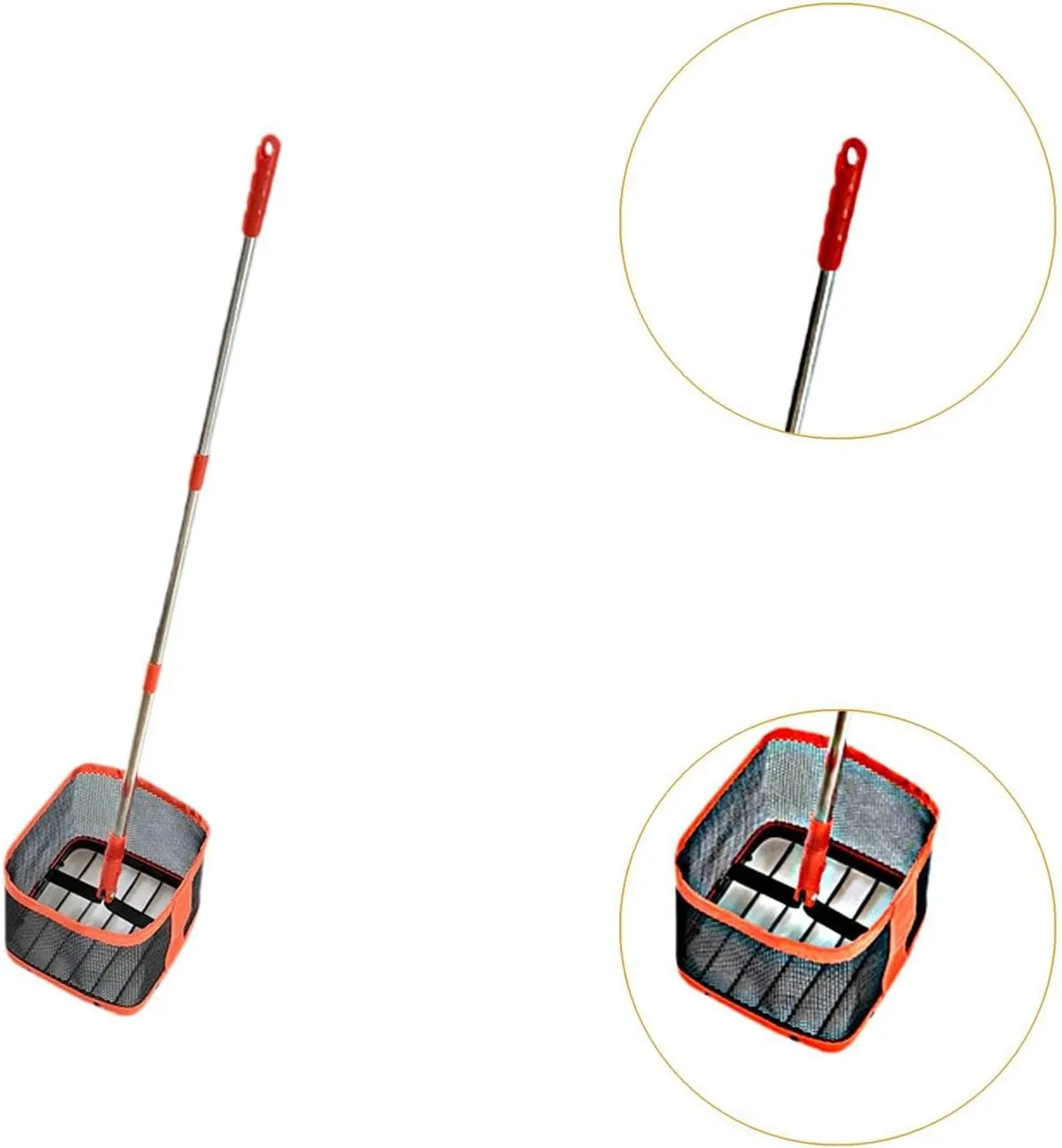 Table Tennis Retriever Pick up Grabber Gatherer Lightweight Professional Telescopic Rod Pickup Container Pingpong Ball Picker