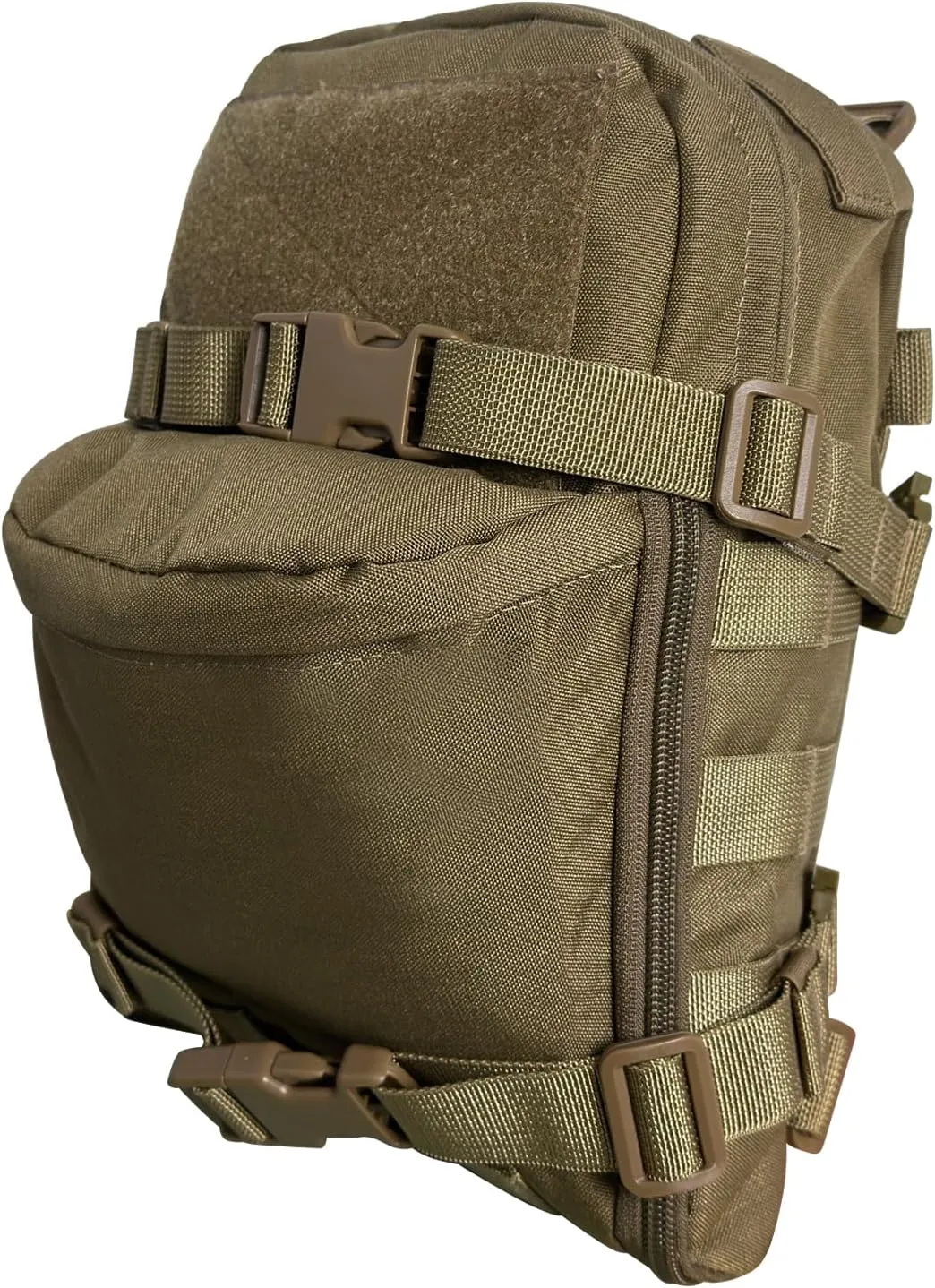 Tactical MOLLE Hydration Backpack for 2L Water Bladder,500D Nylon Hydration Pack Water Backpack for Tactical Vest Accessory