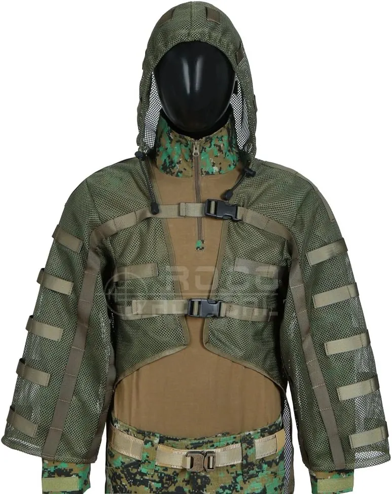 Tactical Sniper Tog Ghillie Suit Foundation Hydration Compatible