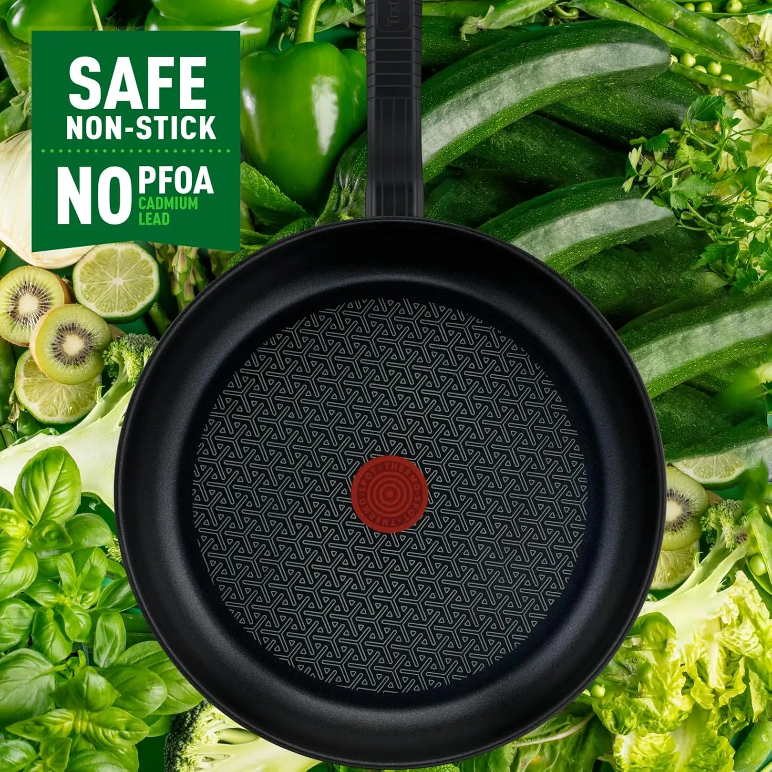 Tefal Comfort Max Stainless Steel Non-Stick Wok, 28 cm - Silver