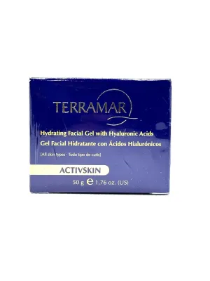 Terramar Hydrating Facial Gel with Hyaluronic Acids, White