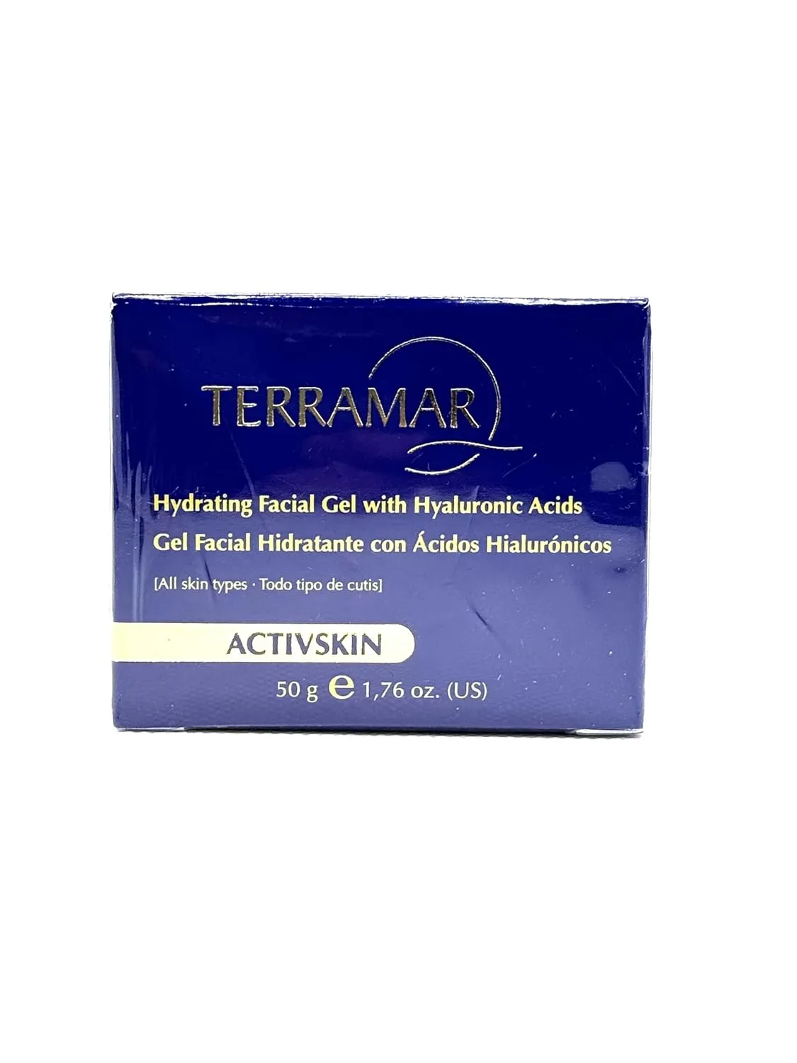 Terramar Hydrating Facial Gel with Hyaluronic Acids, White