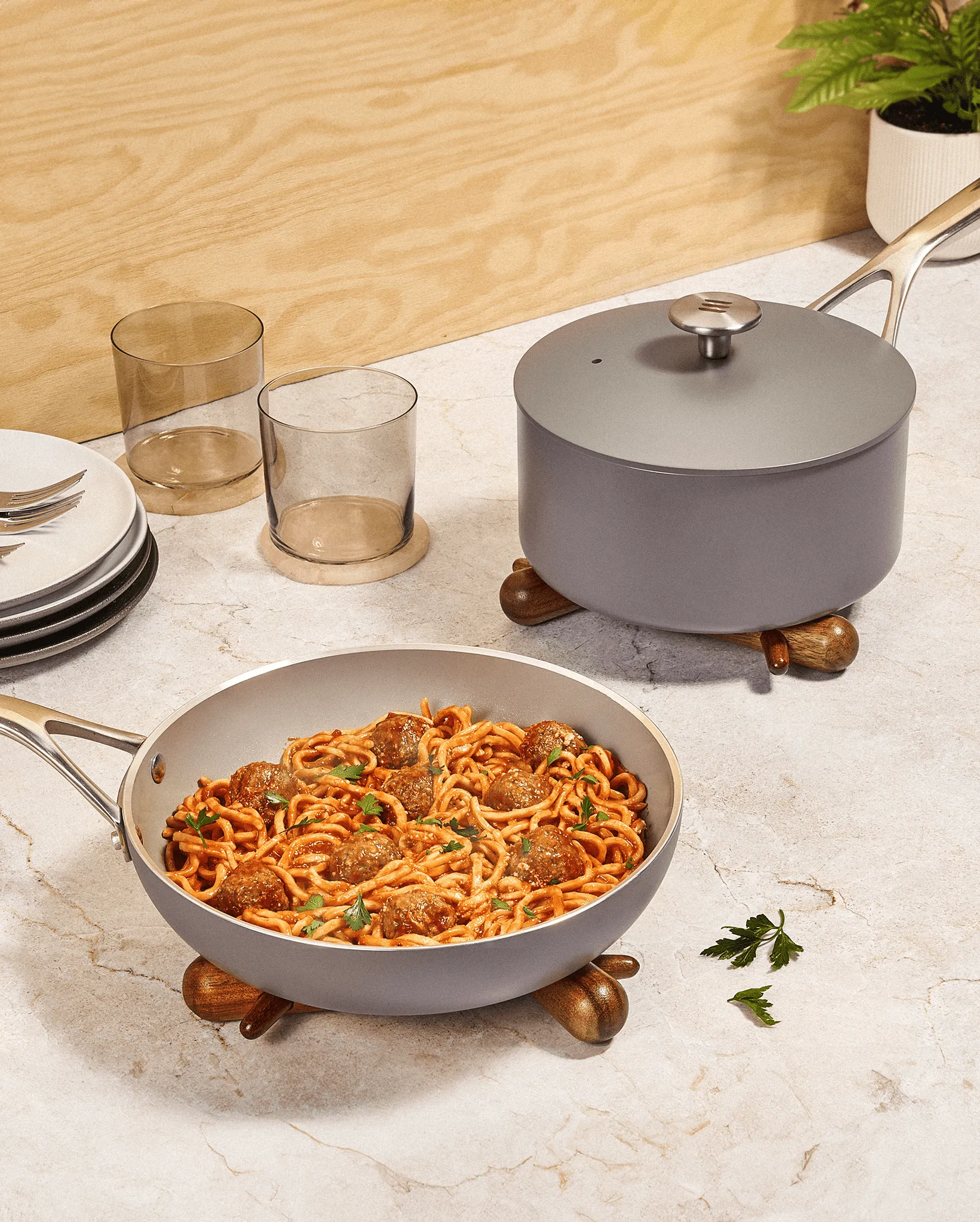 The 9.5" Ceramic Pan (No Lid)
